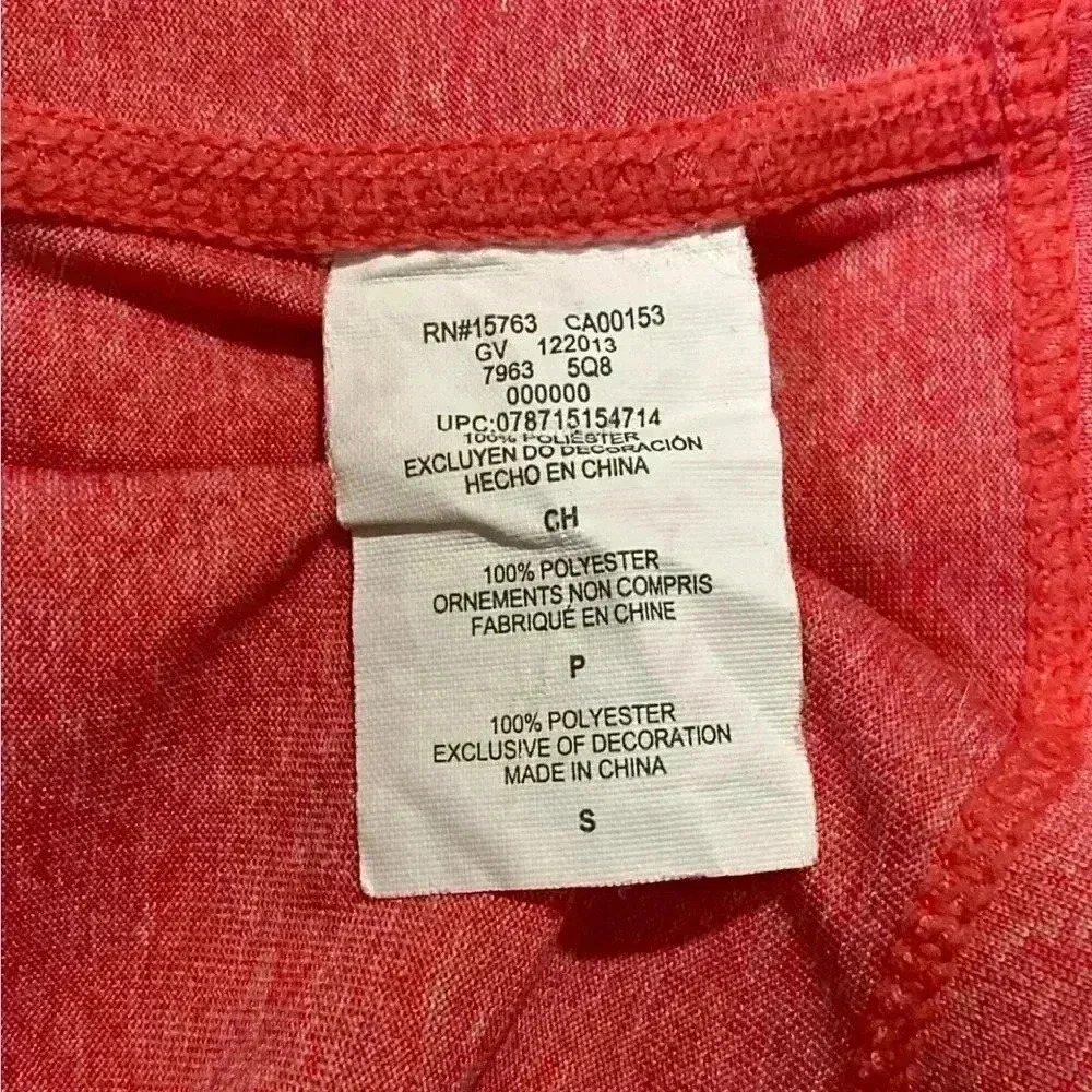 NWOT, Champion, Power Train Heather Sports T-Shirt, Small, Red 🏃‍♀️ - Picture 5 of 9